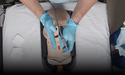 Demonstration of GlideScope Hyperangulated Video Laryngoscopy