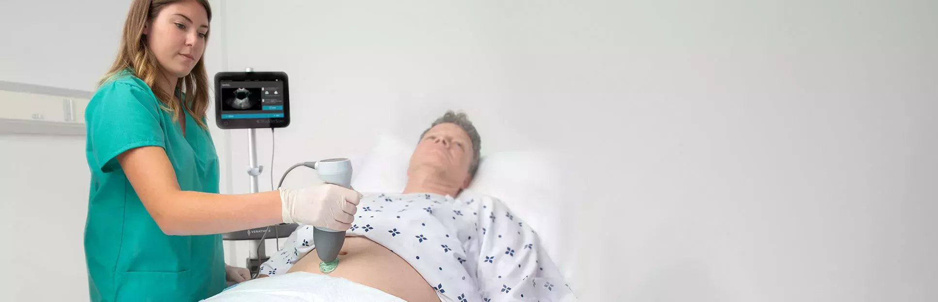 Scanning with Verathon bladder scanner